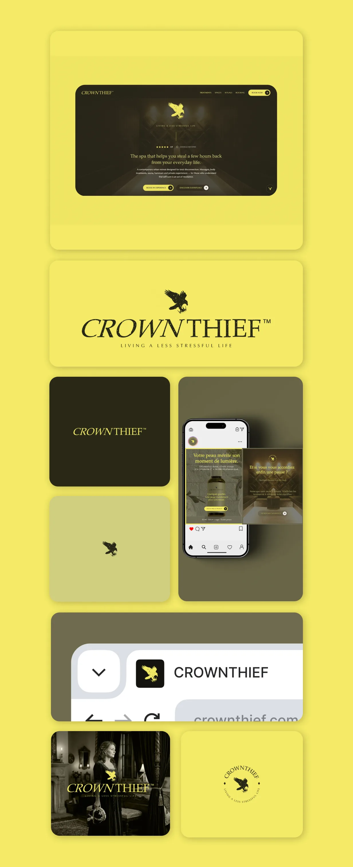 CROWNTHIEF art direction overview (mobile)