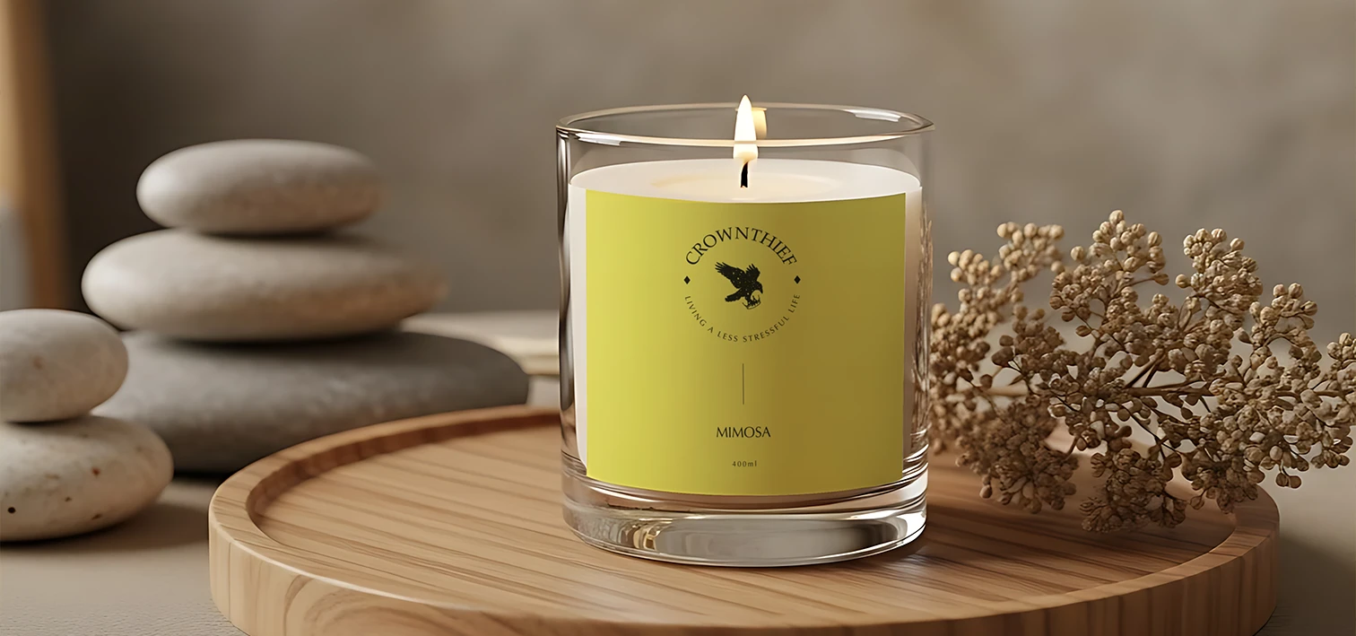 CROWNTHIEF Mimosa scented candle