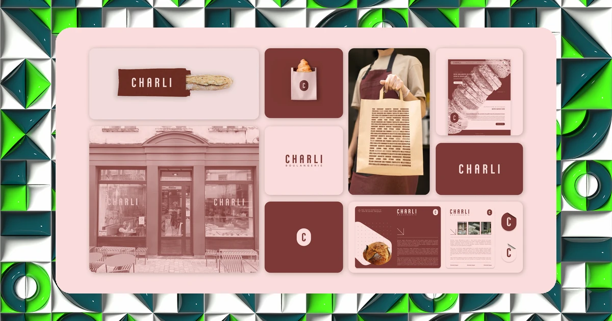 Identité de marque CHARLI Boulangerie