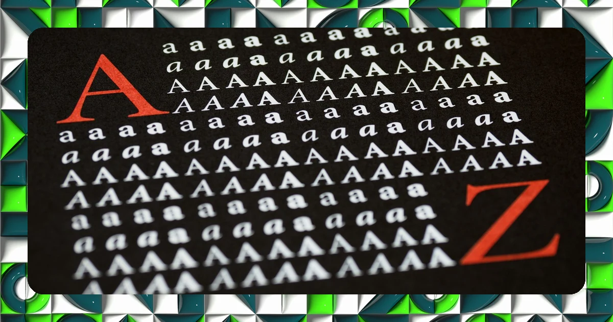 Spécimen typographique d'une marque